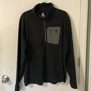 Eddie Bauer First Ascent Expedition Outfitter Men’s Fleece Black Jacket Size XL